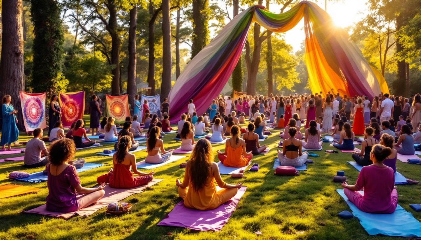 vivez une expérience unique au chakra festival, un événement spirituel enrichissant qui vous connecte à votre moi intérieur. plongez dans des ateliers transformateurs, des méditations guidées et des rencontres inspirantes pour éveiller vos chakras et revitaliser votre esprit. ne manquez pas cette occasion de grandir et d'explorer votre spiritualité!