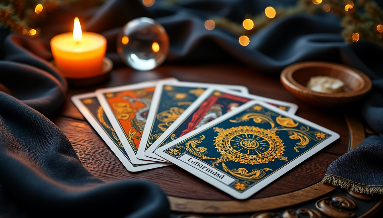 apprenez comment réaliser un tirage de 3 cartes lenormand gratuit en ligne et découvrez ce que ces cartes peuvent révéler sur votre avenir ou vos questionnements.