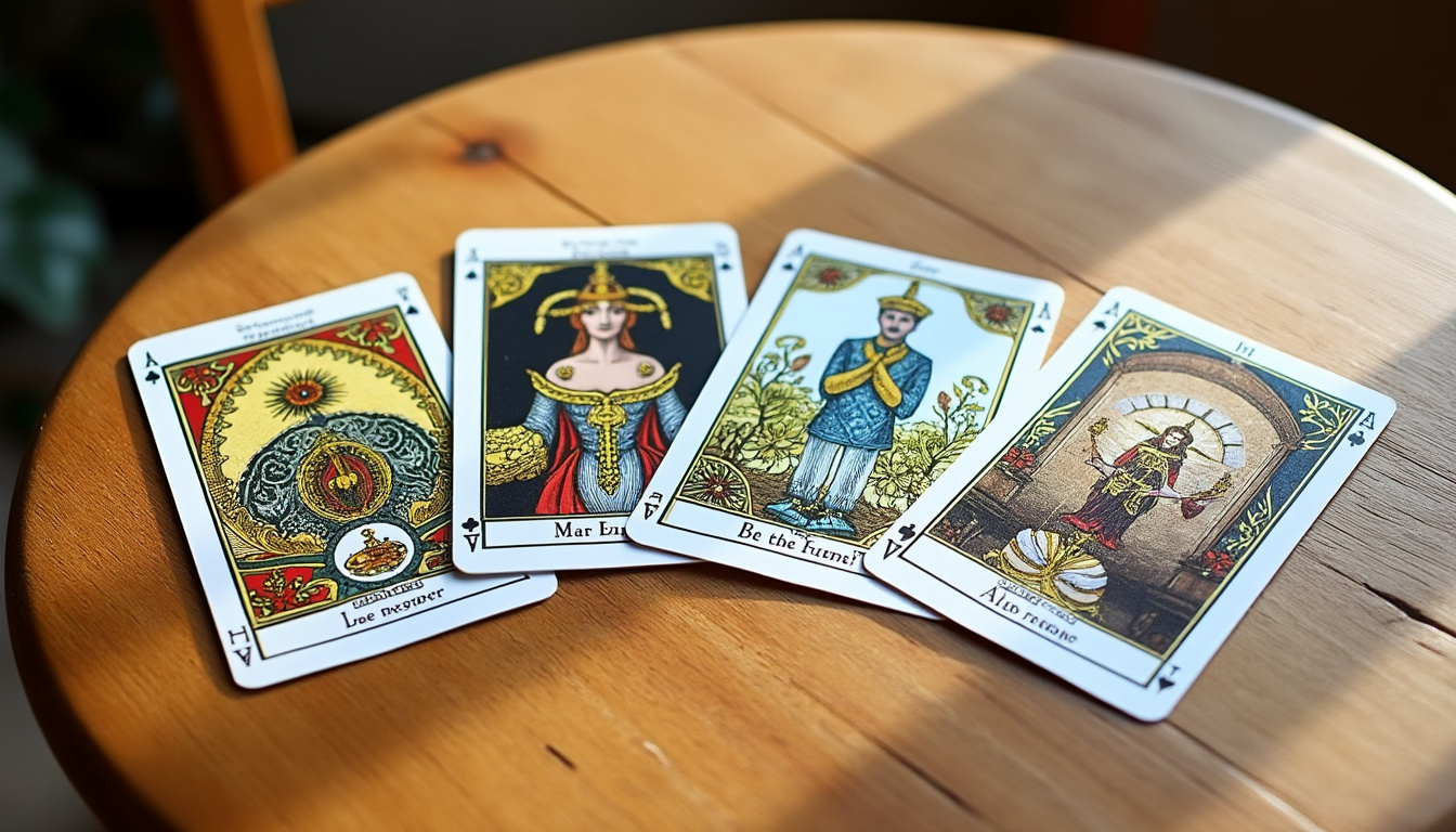 découvrez comment réussir votre tirage oui/non avec le 4 as lenormand grâce à une méthode simple et des explications détaillées pour des réponses claires et précises à toutes vos questions.