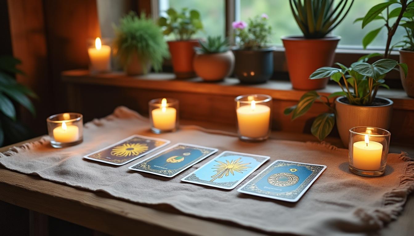 essayez gratuitement le tirage oracle de la triade et obtenez des réponses claires pour mieux comprendre votre avenir. guidance et conseils en ligne immédiats !