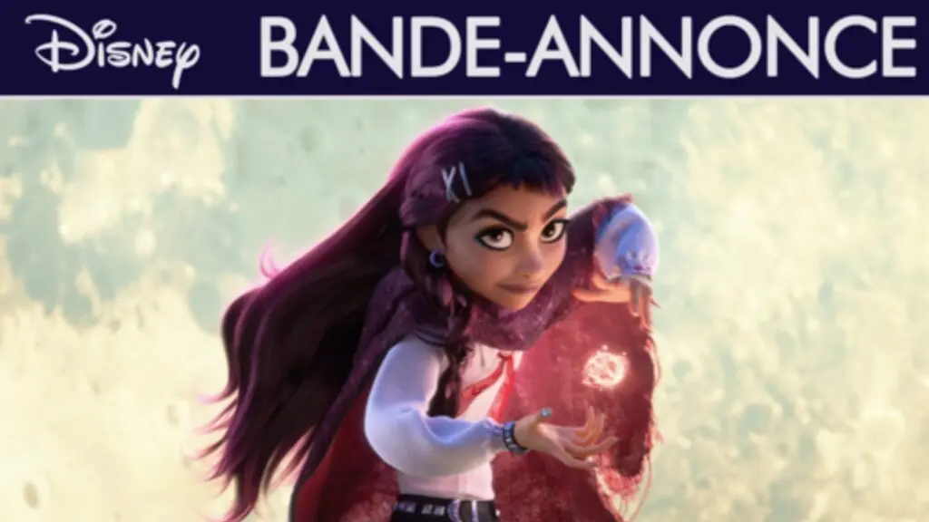 Visuel officiel de Billie à la croisée des mondes, nouvelle aventure animée Disney