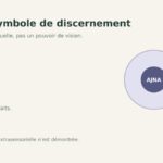 Ajna présenté comme un symbole de discernement, distinct d’un œil anatomique ou d’un pouvoir spécial.