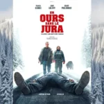 Affiche horizontale du film Un ours dans le Jura dans un paysage enneigé